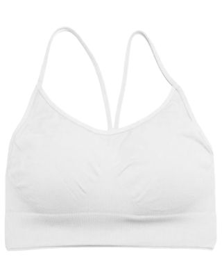  Solid Bra Cami - (7-14 - Big Kid