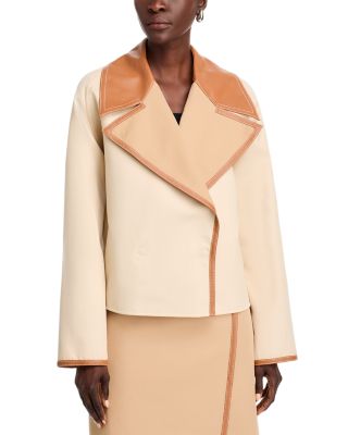Reversible Wide Notch Lapel Jacket
