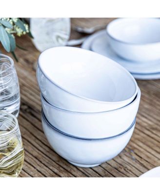 Quotidien White Truffle 16 Piece Dinnerware Set