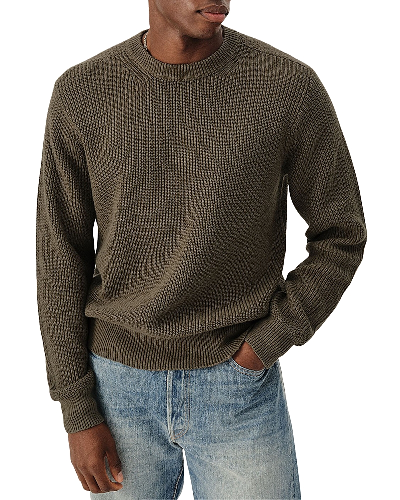 Buck Mason Seafarer Cotton Classic Fit Sweater In Willow