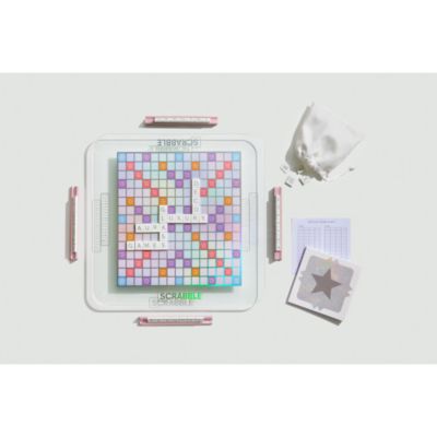 Scrabble Aura Glass Game