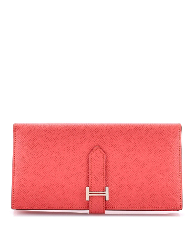 Pre-Owned Hermes Long Bearn Wallet Epsom