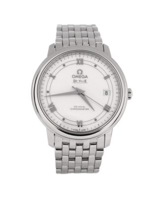 Pre-Owned Omega - De Ville Prestige Co-Axial Chronometer Automatic Watch in Stainless Steel 37mm