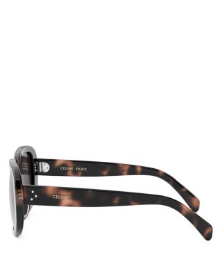3 Dots Geometric Sunglasses, 55mm