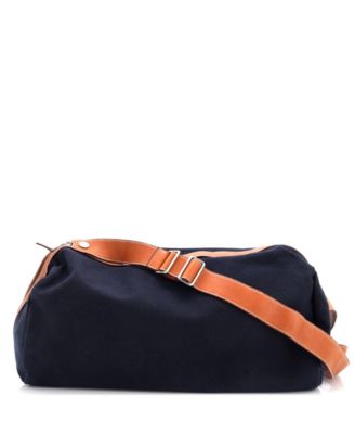 Pre-Owned HERMÈS - Odyssee Terre Duffle Bag Canvas with Leather