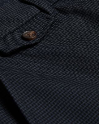Micro Houndstooth Slim Fit Pants