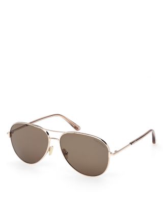 Tom Ford - Polarized Pilot Sunglasses, 59mm