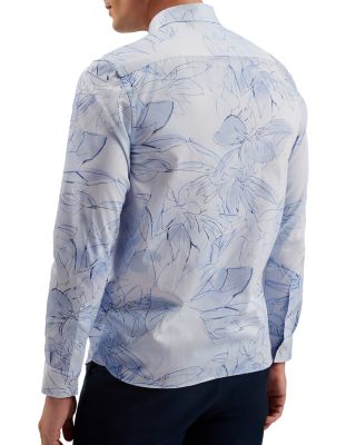 Walesby Regular Fit Floral Print Shirt