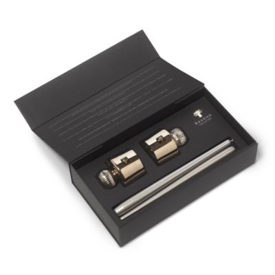 Platinum Twins Candlestick Set