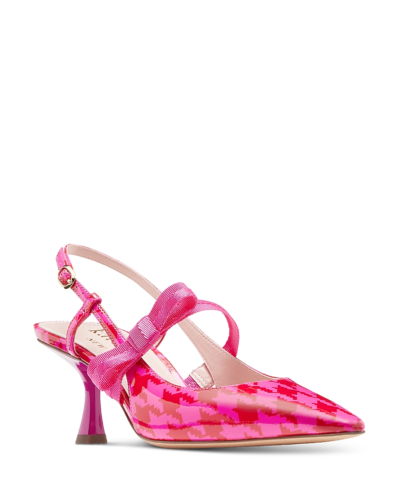 Kate Spade New York Maritza Pointed Toe Slingback Pump In Marker Pink