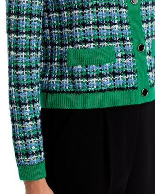 Textured Button Front Cardigan