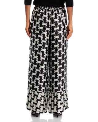 Satin Wide Leg Pants