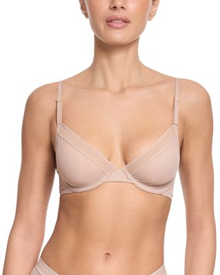 Unlined Mesh Underwire Bra