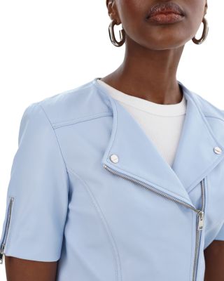 Kirsi Cropped Biker Jacket