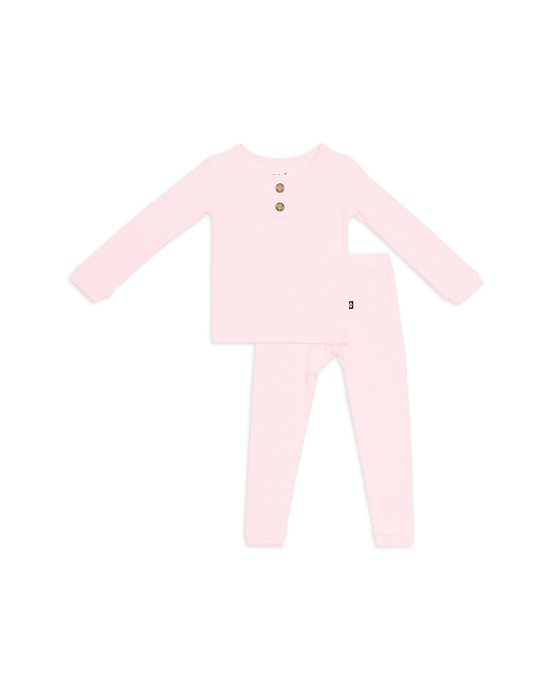 Shop Kyte Baby Unisex Ribbed Henley Top & Pants Set - Baby