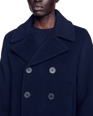 Wool Blend Peacoat