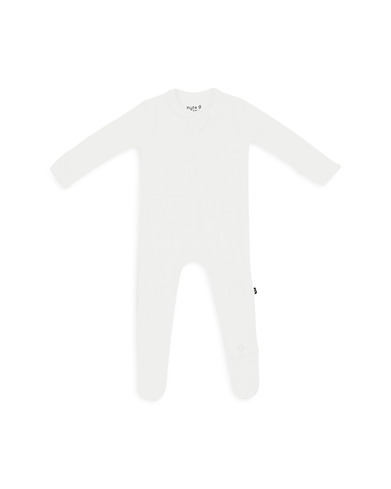 Shop Kyte Baby Unisex Zip Up Ribbed Footie - Baby