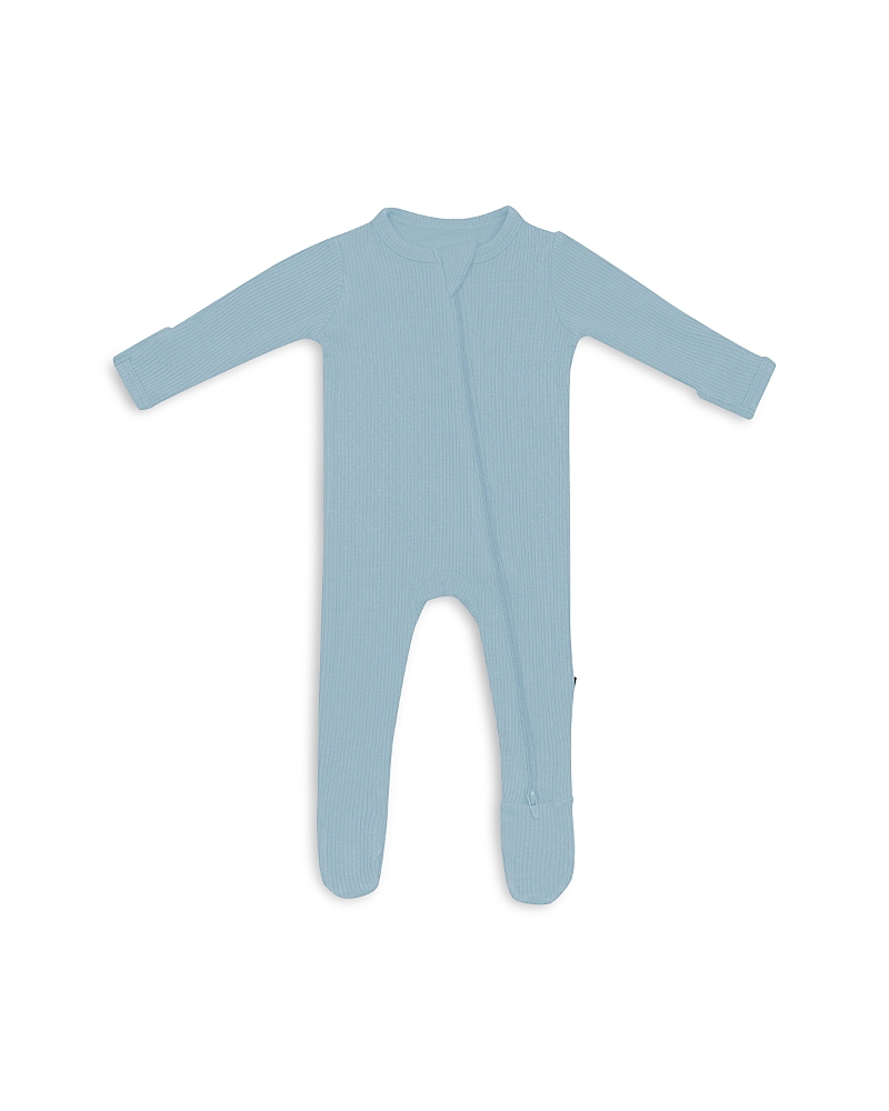 Kyte Baby Unisex Zip Up Ribbed Coverall - Baby