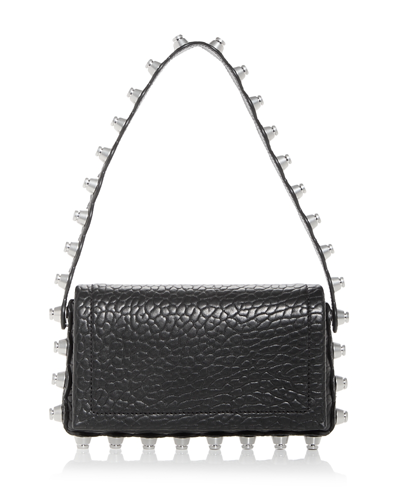 Alexander Wang Roz Leather Wallet Crossbody Bag In Black