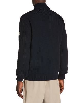 Wool Knit Quilted Down Combo Cardigan