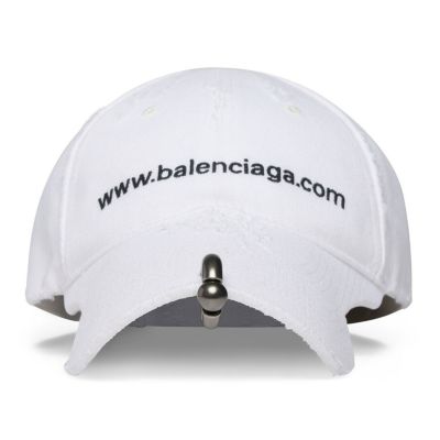 Balenciaga - Bal.com Front Piercing Cap