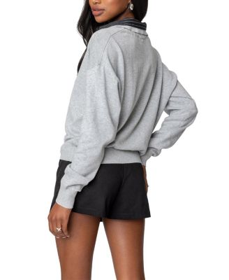 Rue Double Collared Sweater