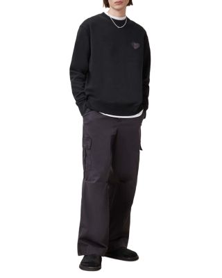 Lover Heart Patch Relaxed Fit Sweatehsirt