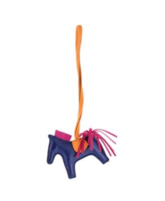 Pre-Owned Hermes Pm GriGri Rodeo Bag Leather Charm