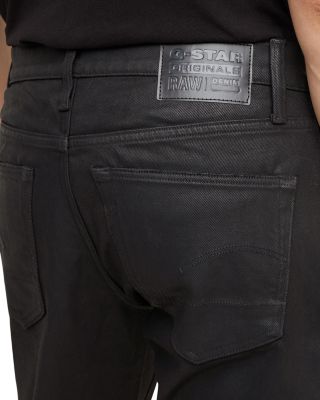 3301 Slim Fit Coated Jeans in 3D Dark Age