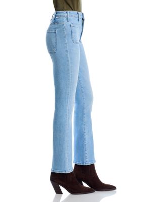 Hustler Patch Pocket High Rise Ankle Jeans in Tune In Tune Out