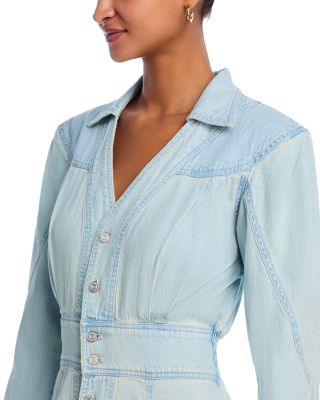 The Rhapsody Denim Shirt Dress