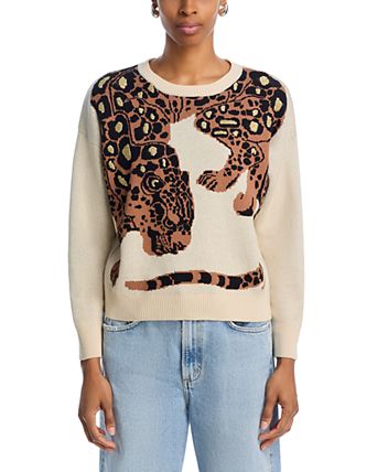 Leopard Print Cardigan - Bloomingdale's Leopard Print Cardigan - Bloomingdale's