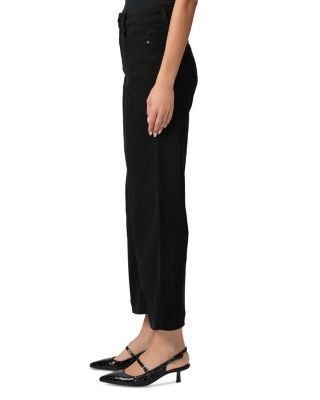 Anessa High Rise Cropped Wide Leg Jeans