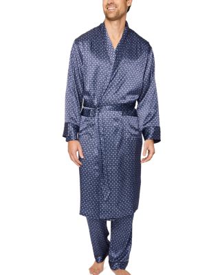 Silk Foulard Robe