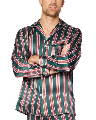 Lancaster Silk Stripe Pajama Set