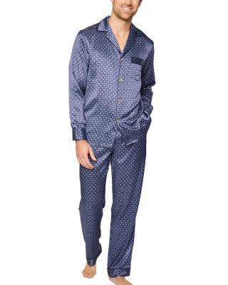 Silk Foulard Pajama Set