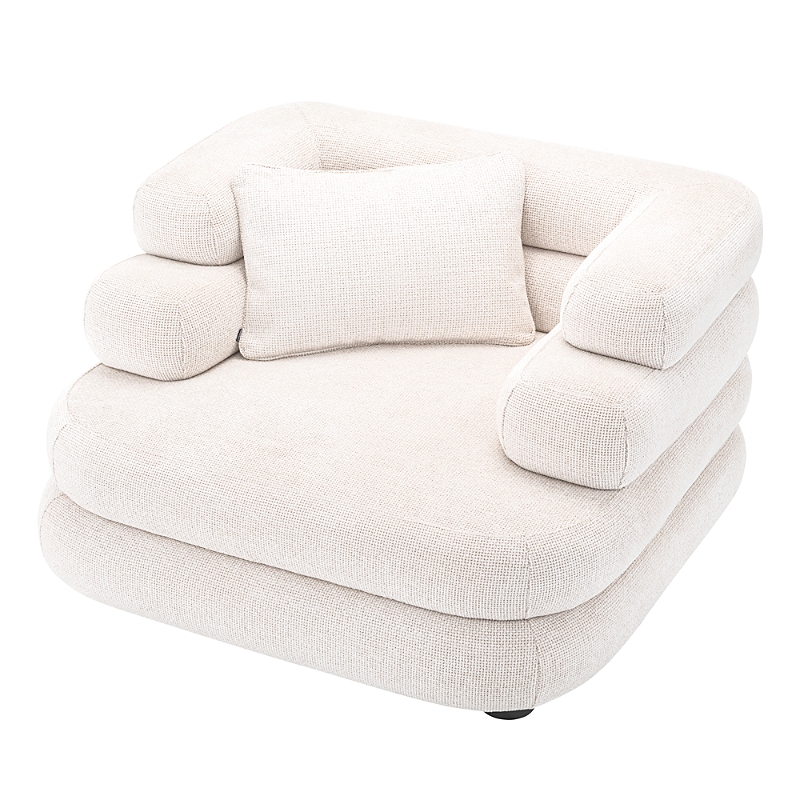 Eichholtz Malaga Chair In Lyssa Off White