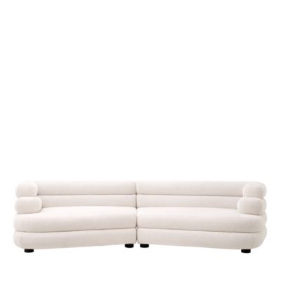 Malaga 2-Piece Fabric Sectional 