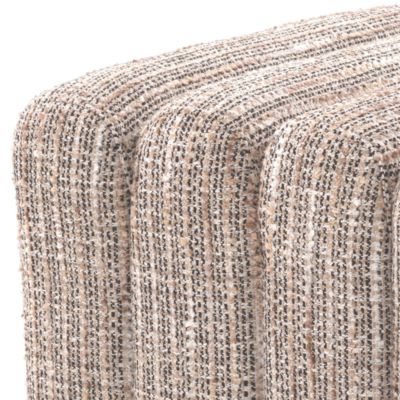 Bente Fabric Cube Ottoman