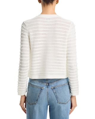 Beaded Textured Cardigan Jacket