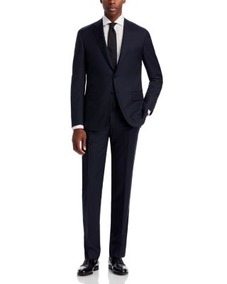 Canali - Siena Tonal Herringbone Stripe Classic Fit Suit