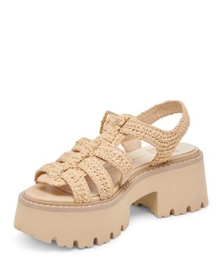 Women&#39;s Latice Platform Sandals