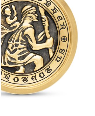 St. Christopher Amulet in 18K Gold