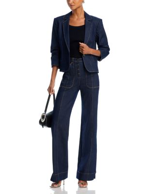 Petit Khloe Denim Blazer