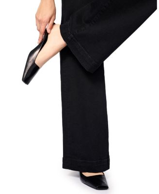 NCE Wide Leg Jeans in Inkwell