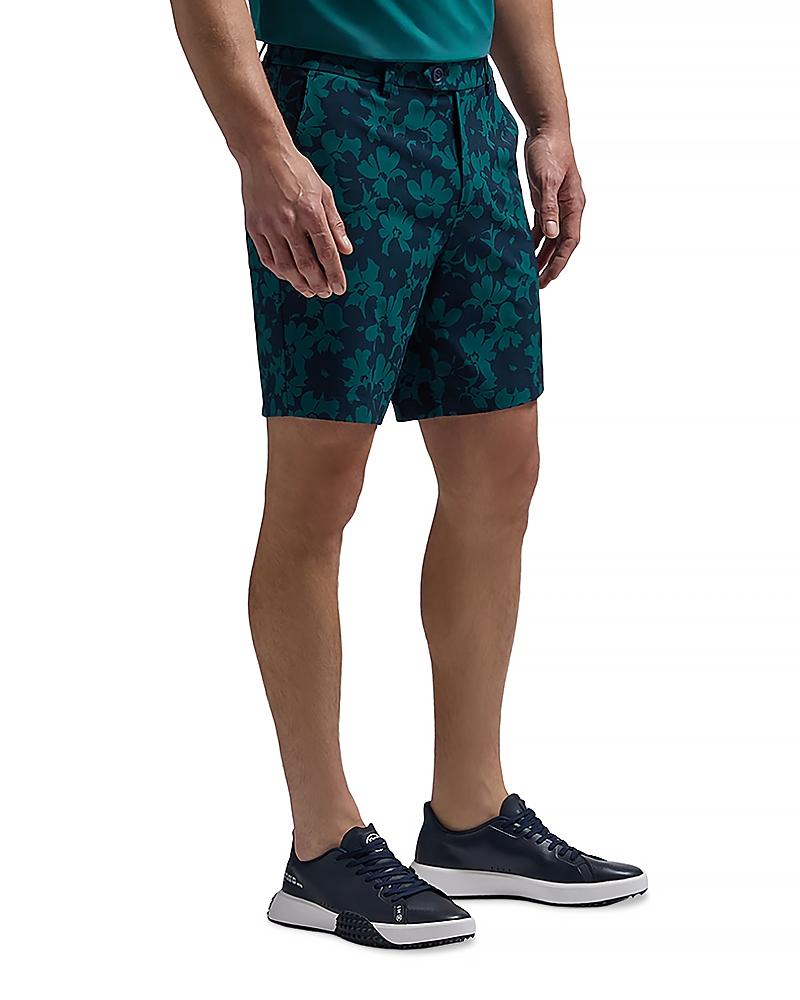 G/Fore Contrast Floral 4 Way Stretch Shorts