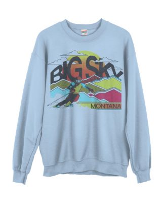  Unisex Big Sky Montana Flea Market Fleece Sweatshirt
