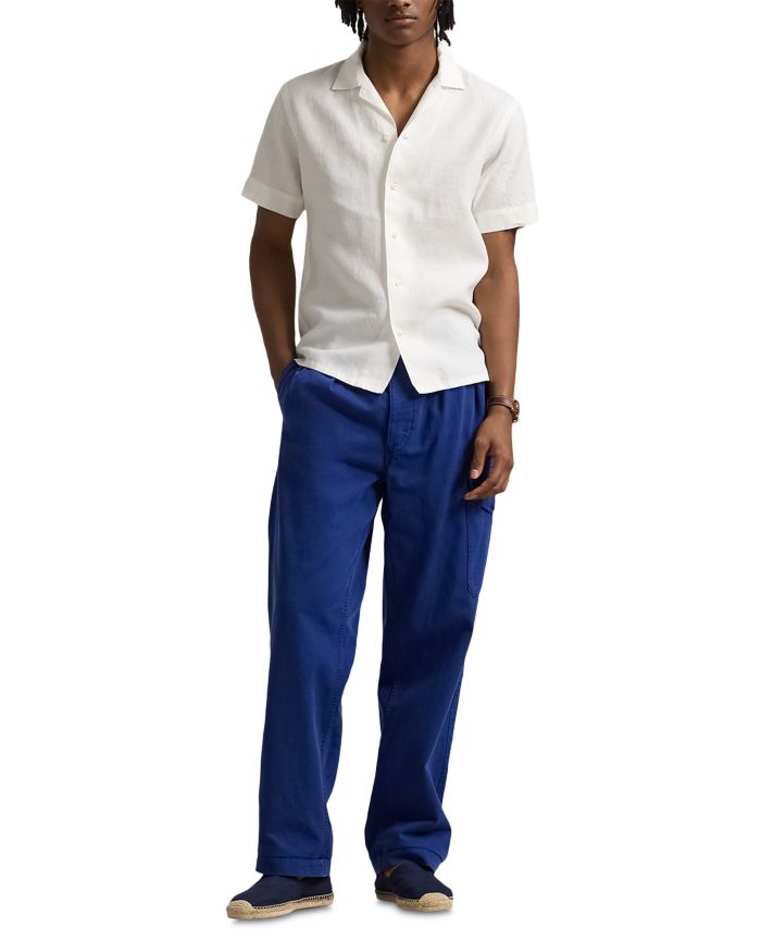 Polo Ralph Lauren Classic Fit Short-Sleeve Linen Camp Shirt