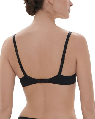 Saga Sheer Plunge Underwire Bra
