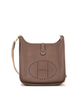 Pre-Owned Hermes Pm Evelyne Bag Gen Ii Clemence
